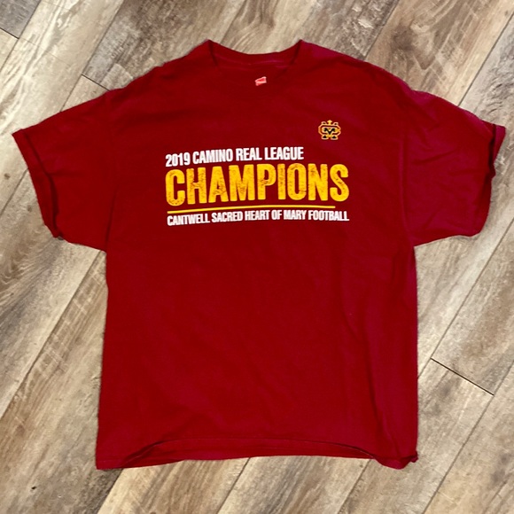 2019 Camino Real League CHAMPIONS - Cantwell Sacred Heart ❤️ of Mary Football - Picture 1 of 1